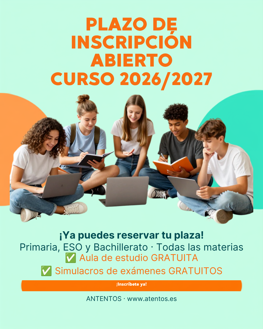 CURSO NUEVO INCRIPCIONES